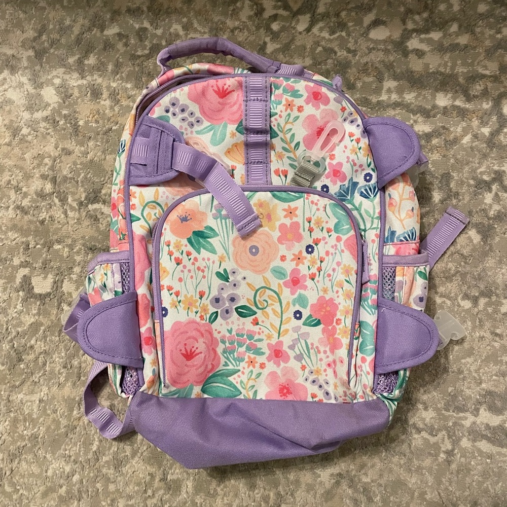 Pottery Barn Kids Small Floral Backpack